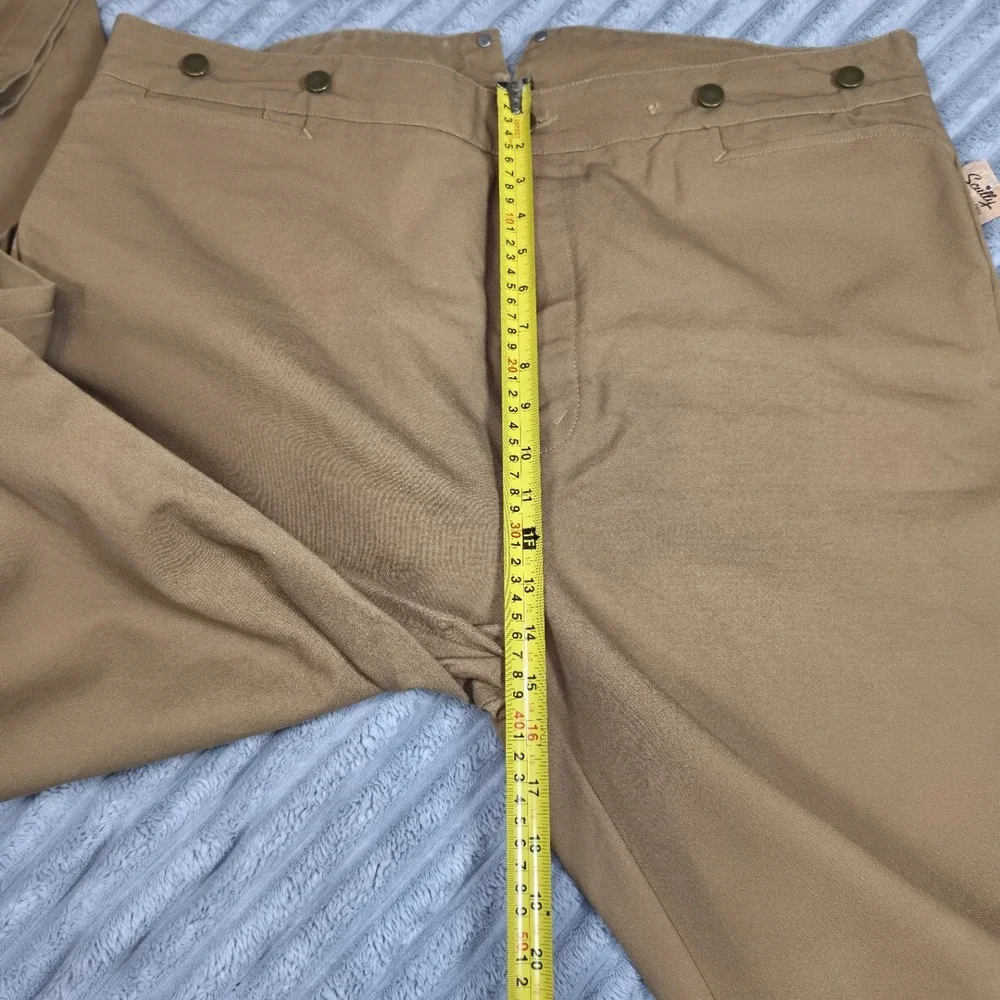 VTG Mens Scully Rangewear Durable Cotton Canvas Outdoor Pant Sz 42 Brown Tan NWT